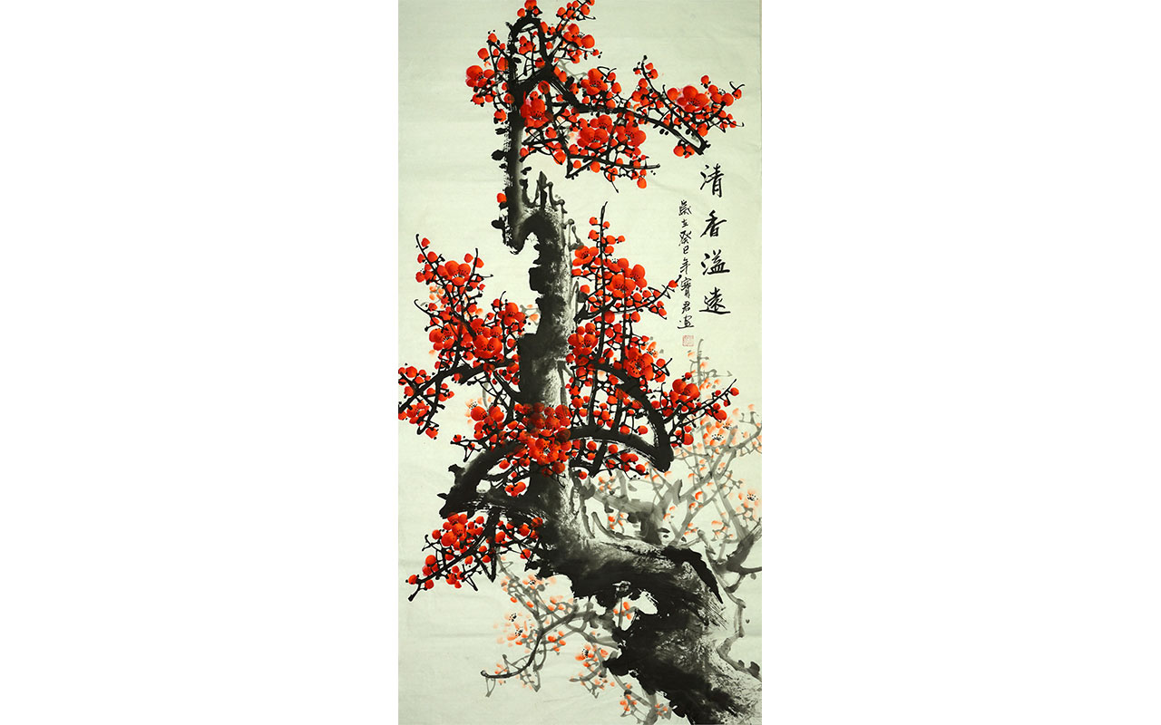 未上架-清香溢远-张宝君作品