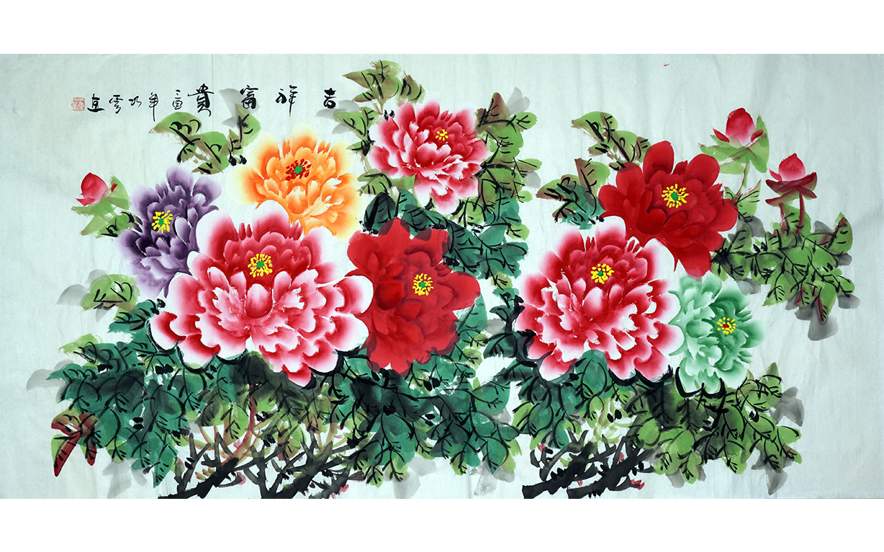 未上架-吉祥富贵-董巧云作品