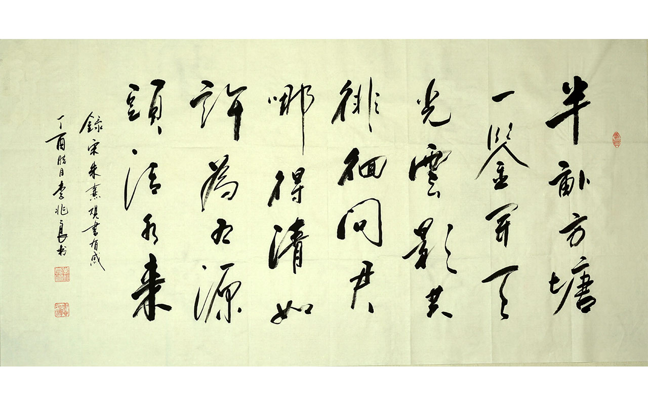 未上架-观书有感-李兆良作品