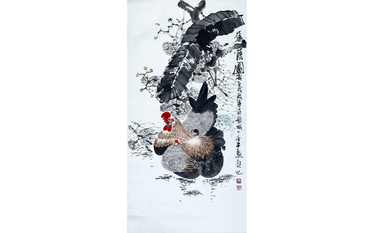 未上架-蕉荫图-李文彬作品
