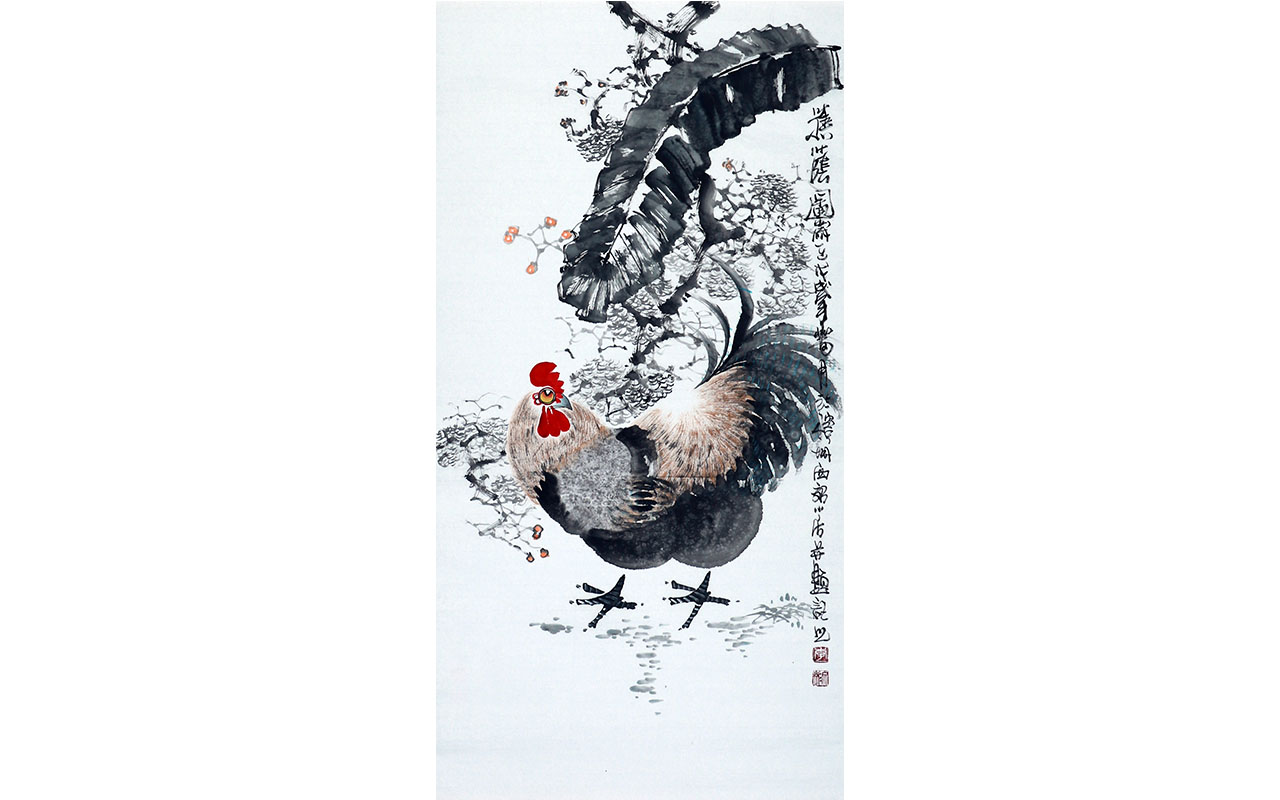 未上架-蕉荫图-李文彬作品