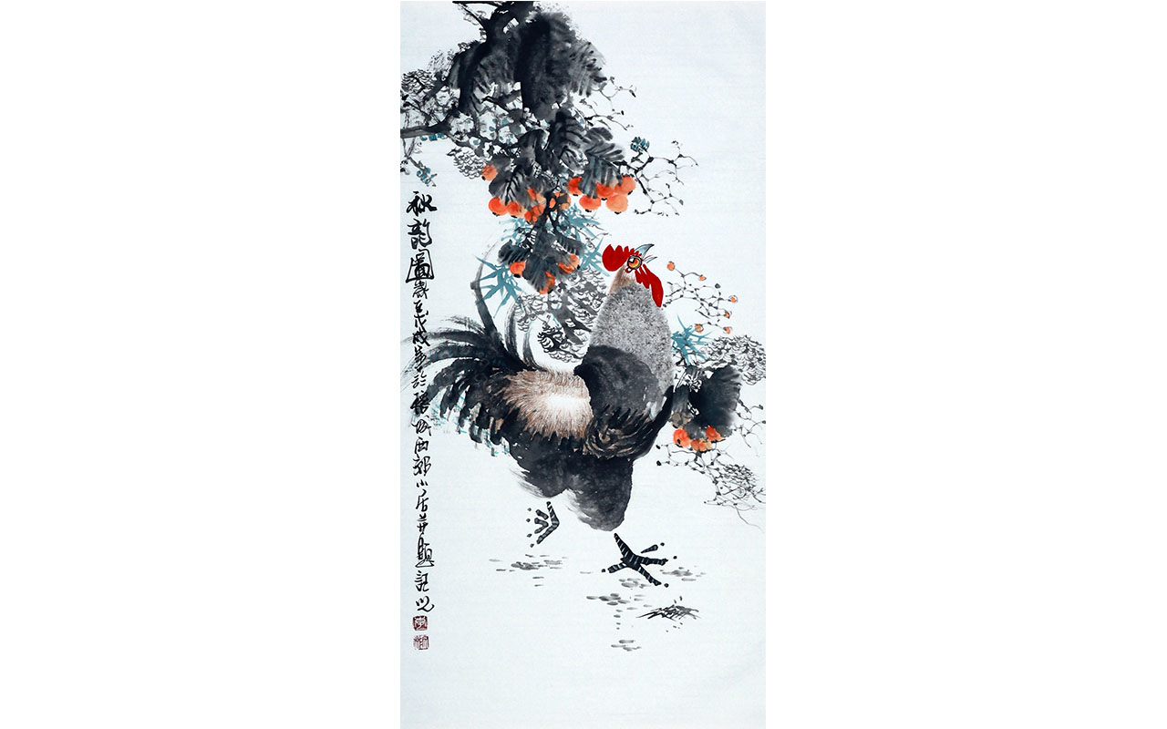 未上架-秋韵图-李文彬作品