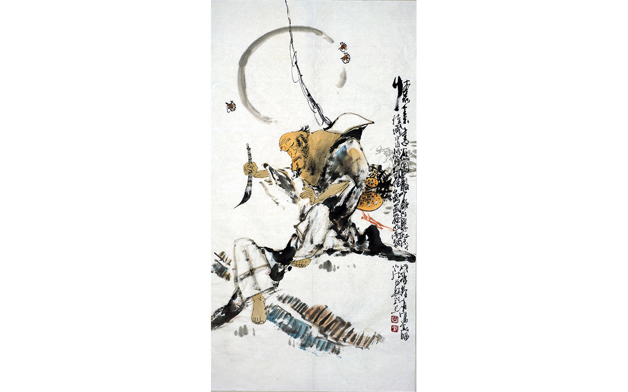 未上架-烟云书焦图-李传宇作品