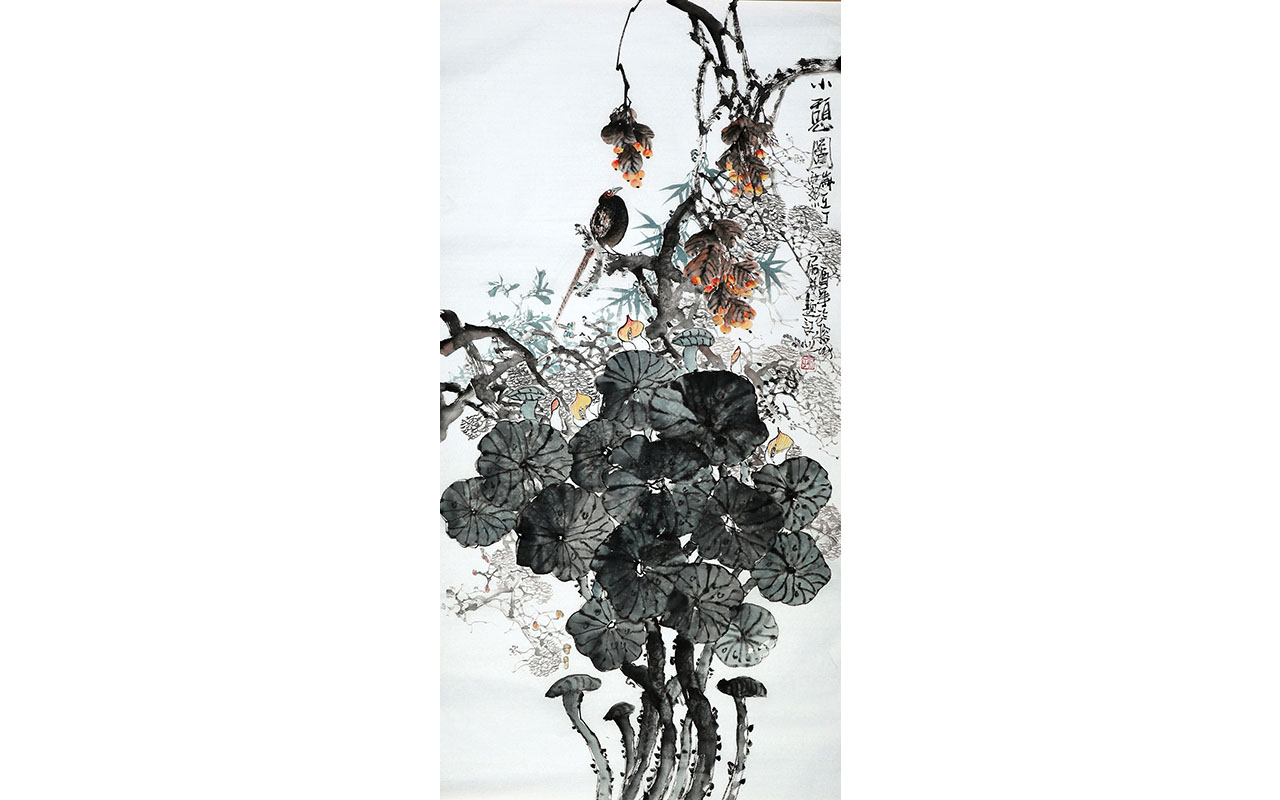 未上架-小憩图-石谷子作品