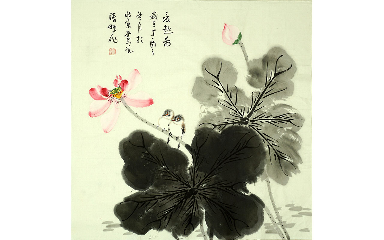未上架-荷韵图-张清栋